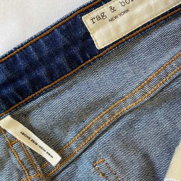 Rag & Bone Nina High-Rise Short - Picture 11 of 12